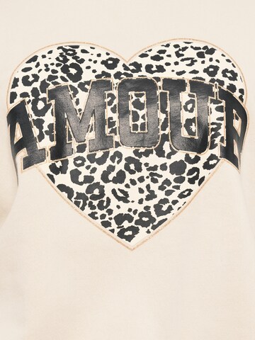 ONLY Μπλούζα φούτερ 'ONLLAUREN' σε μπεζ