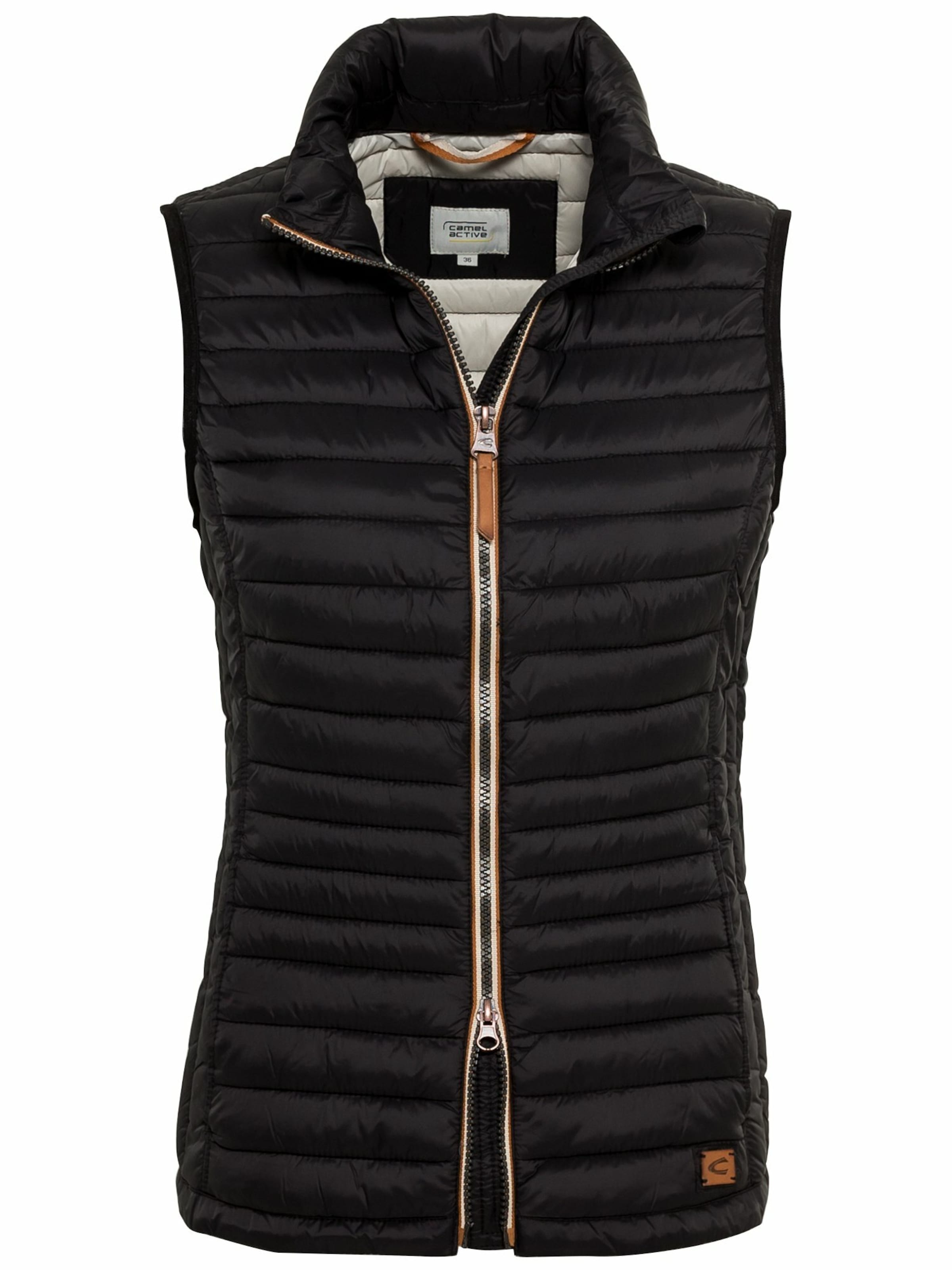 CAMEL ACTIVE Vest in Black: front