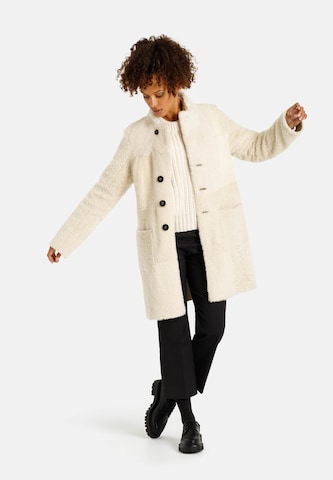 Werner Christ Winter Coat 'Dunja CW' in White