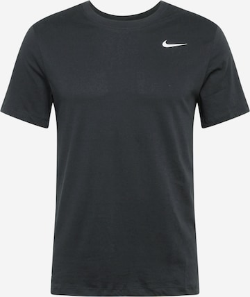 NIKE Regular fit Λειτουργικό μπλουζάκι σε μαύρο: μπροστά