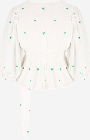 Y.A.S Petite Blouse in White