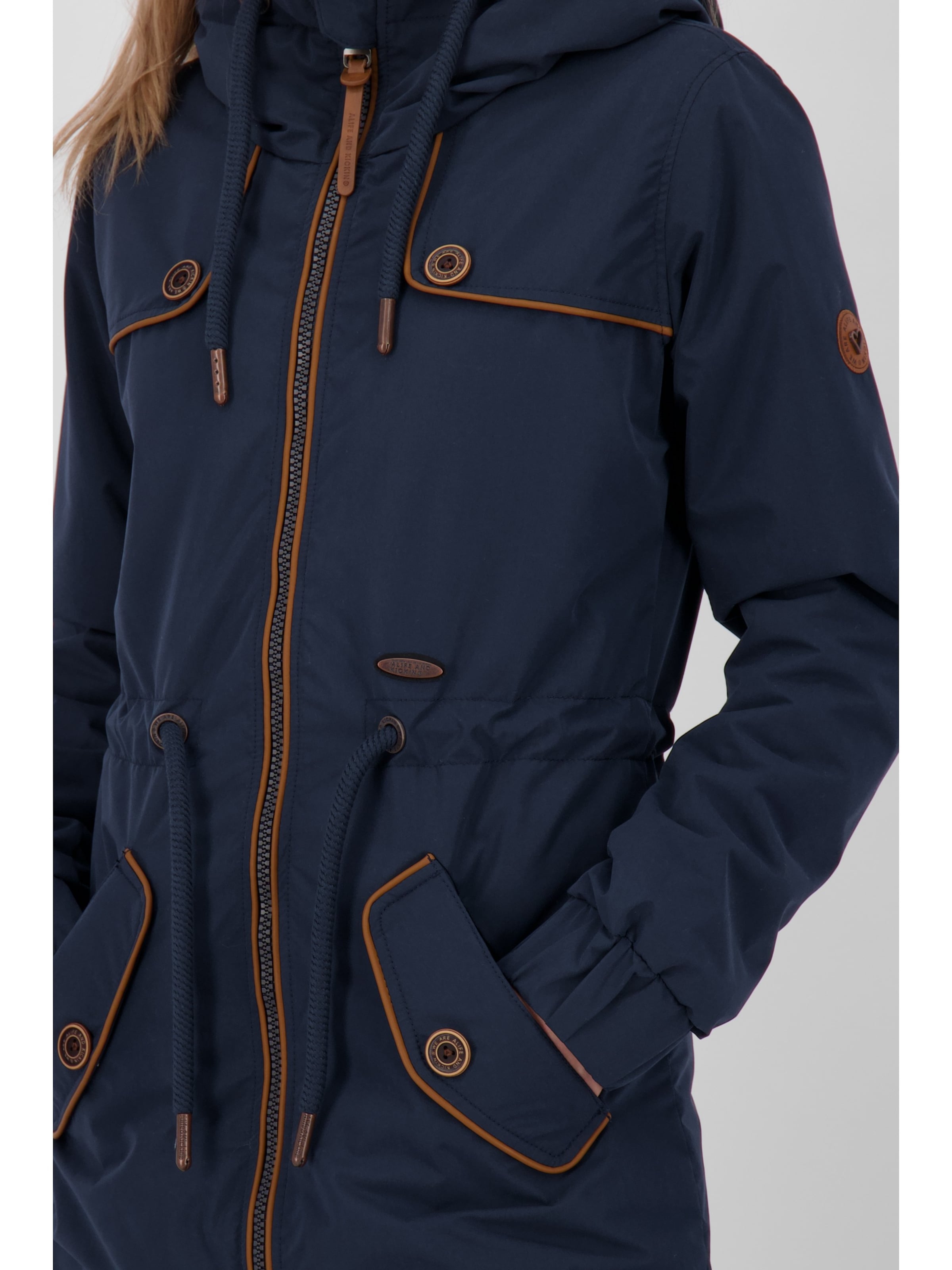 alife & kickin Übergangsjacke 'Charlotte II' in Blau