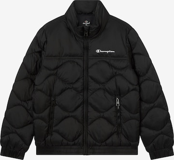 Giacca di mezza stagione di Champion Authentic Athletic Apparel in nero: frontale