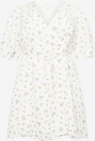 Forever New Curve Shirt Dress 'Olivia' in White: front