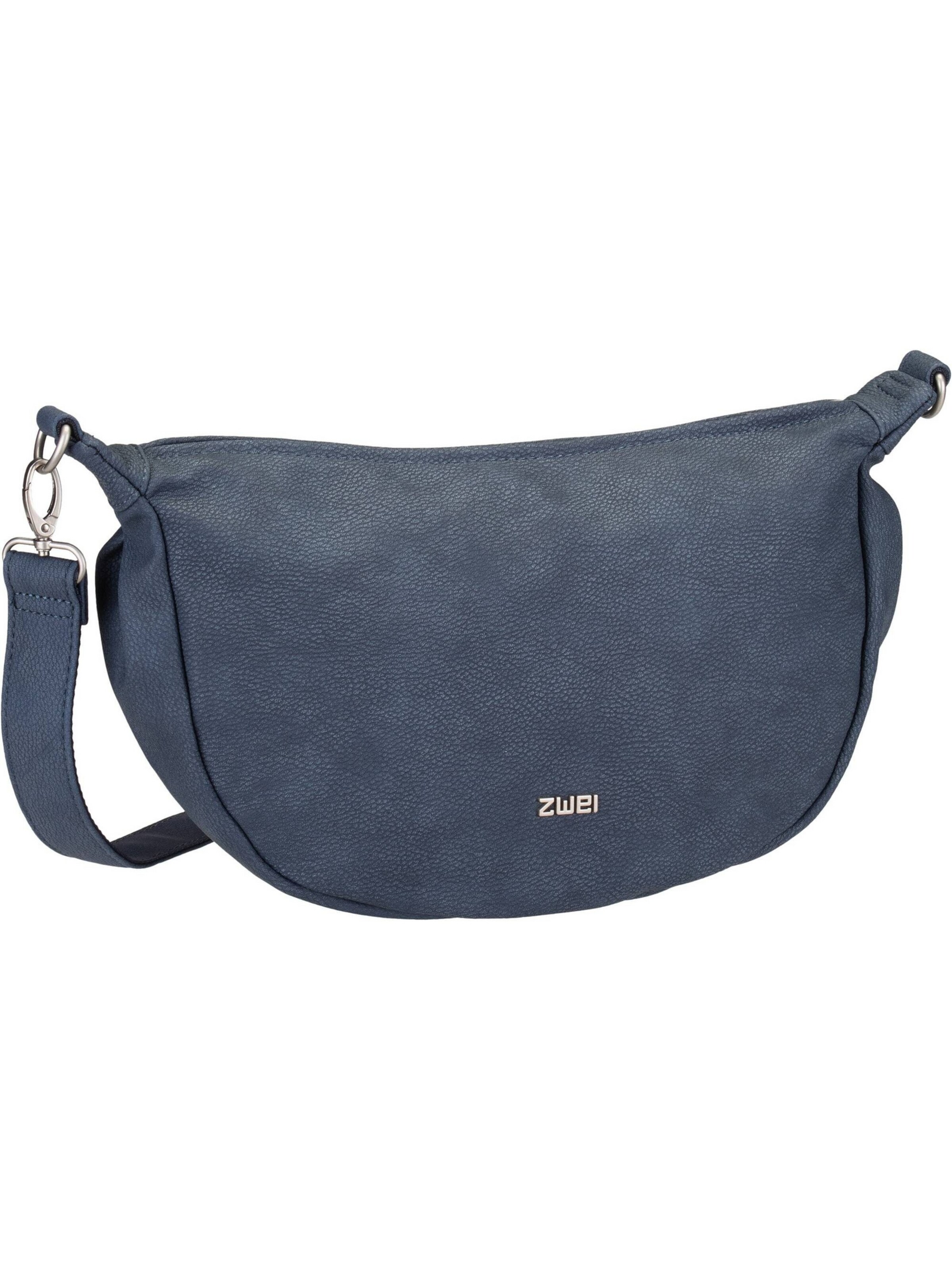 ZWEI Handbag ' Mademoiselle M70 ' in Blue: front