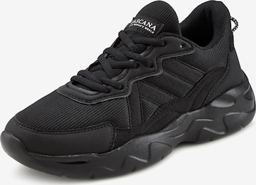 LASCANA Platform trainers in Black: front