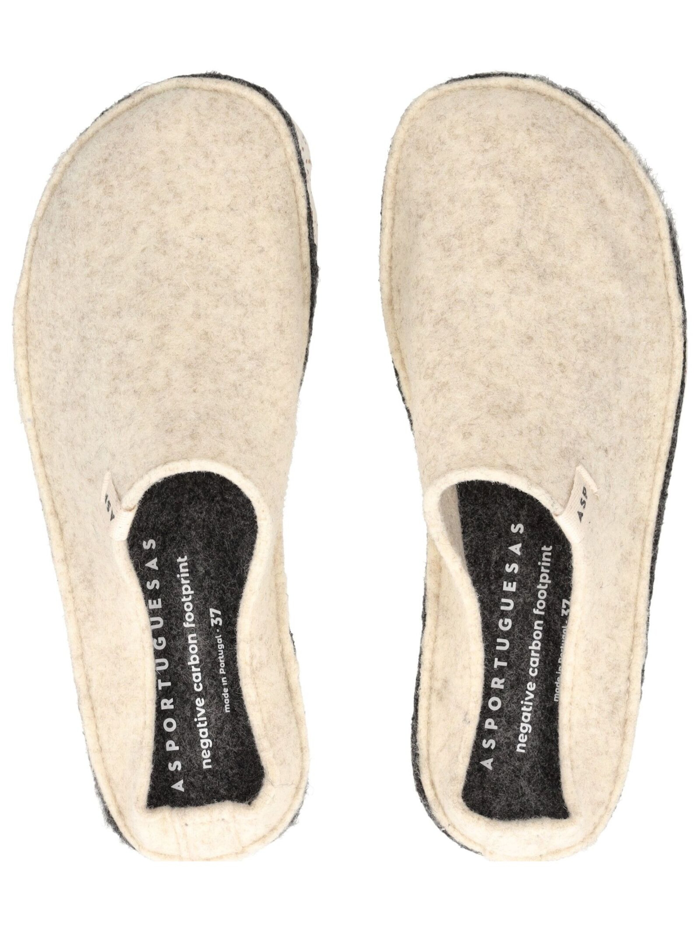 Pantoufle Asportuguesas en blanc