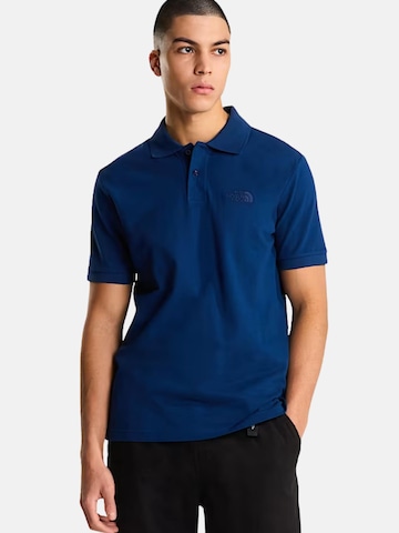 THE NORTH FACE - Camiseta 'THE NORTH FACE M ESS RG POLO TEE POLO' en azul