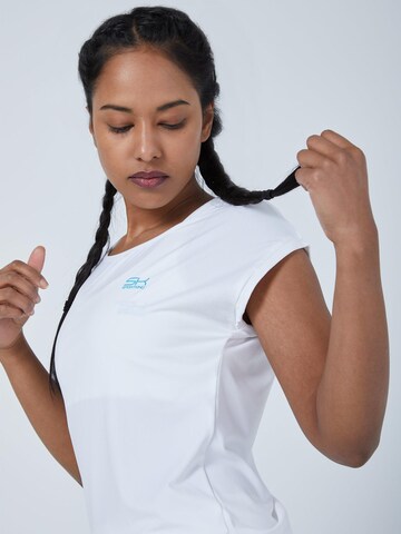 SPORTKIND Funktionsshirt 'Loose Fit'‌‌‌‌‌‌‌‌ in Weiß