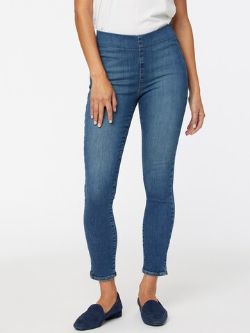 NYDJ Skinny Jeans 'Spanspring' in Blauw: voorkant