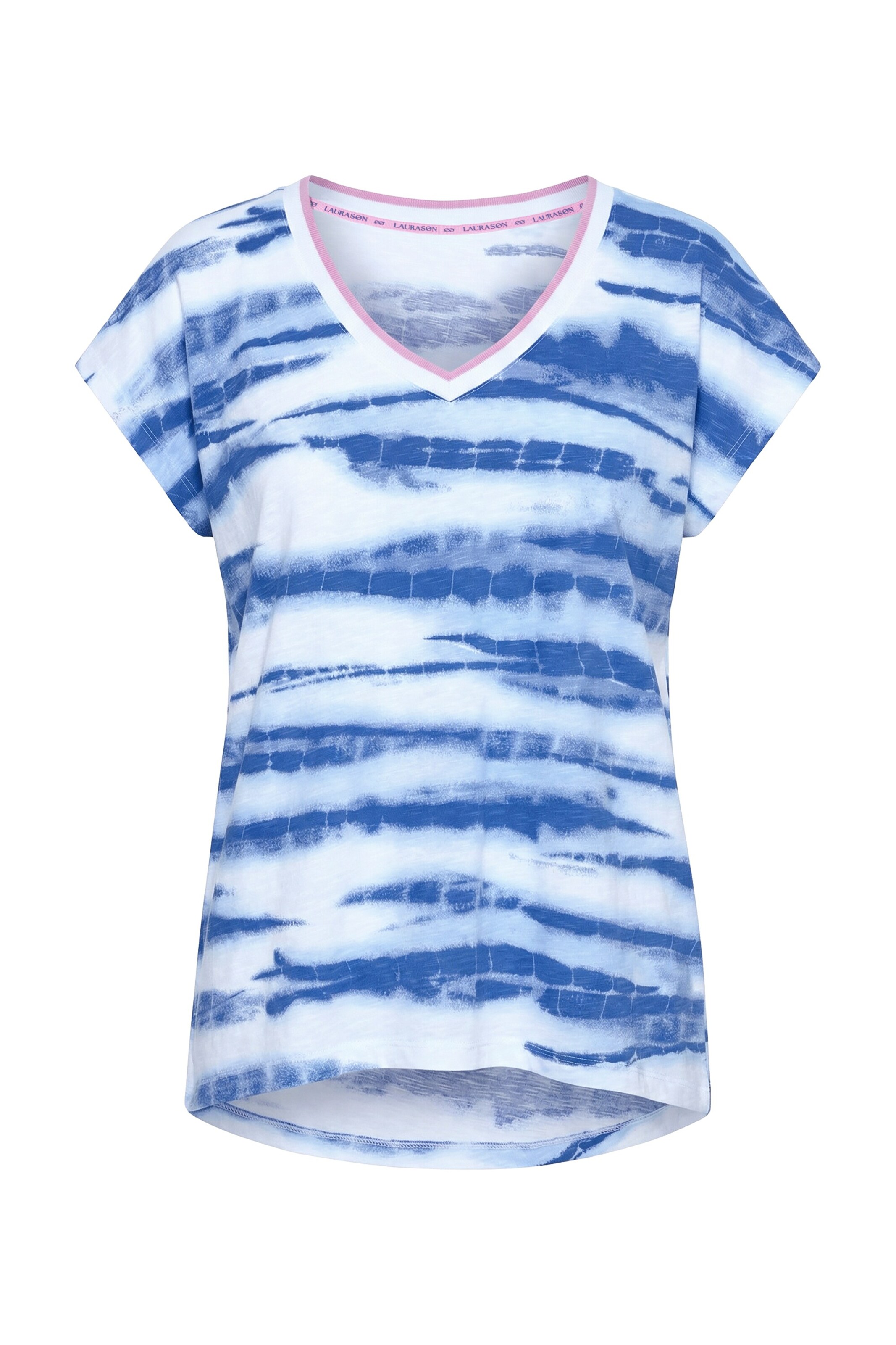 LAURASØN Shirt in Blue: front
