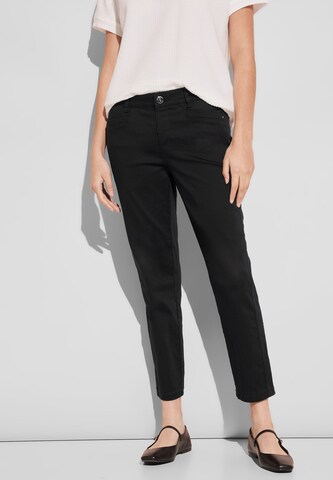 STREET ONE Slim fit Chino Pants in Black