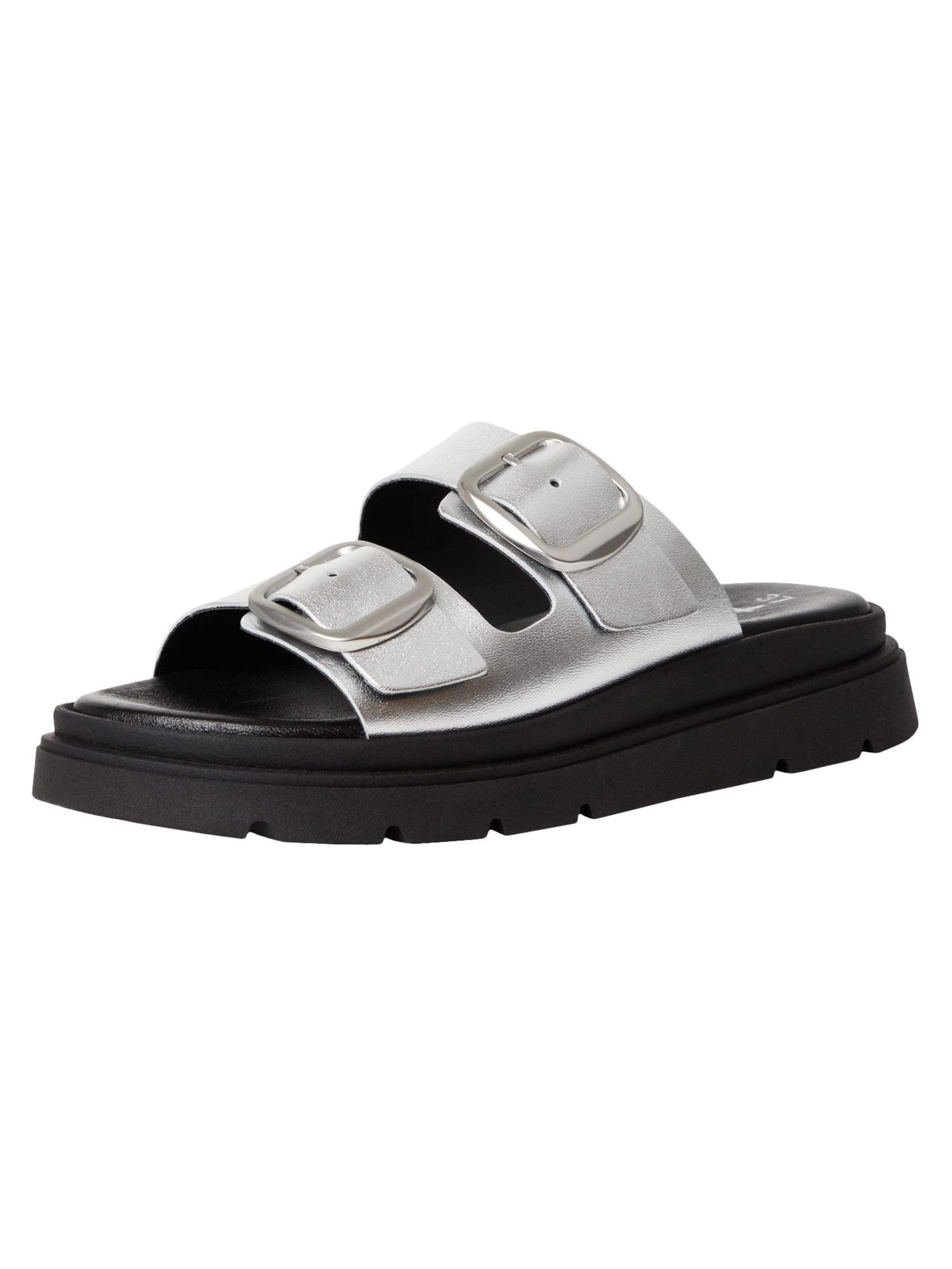 Tamaris Muiltjes in Zilver: voorkant