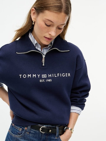 TOMMY HILFIGER Sweatshirt i blå