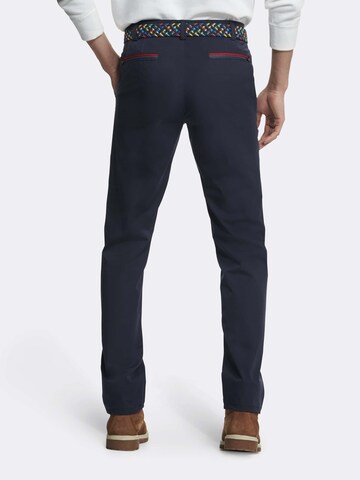 Coupe slim Pantalon chino MEYER en bleu