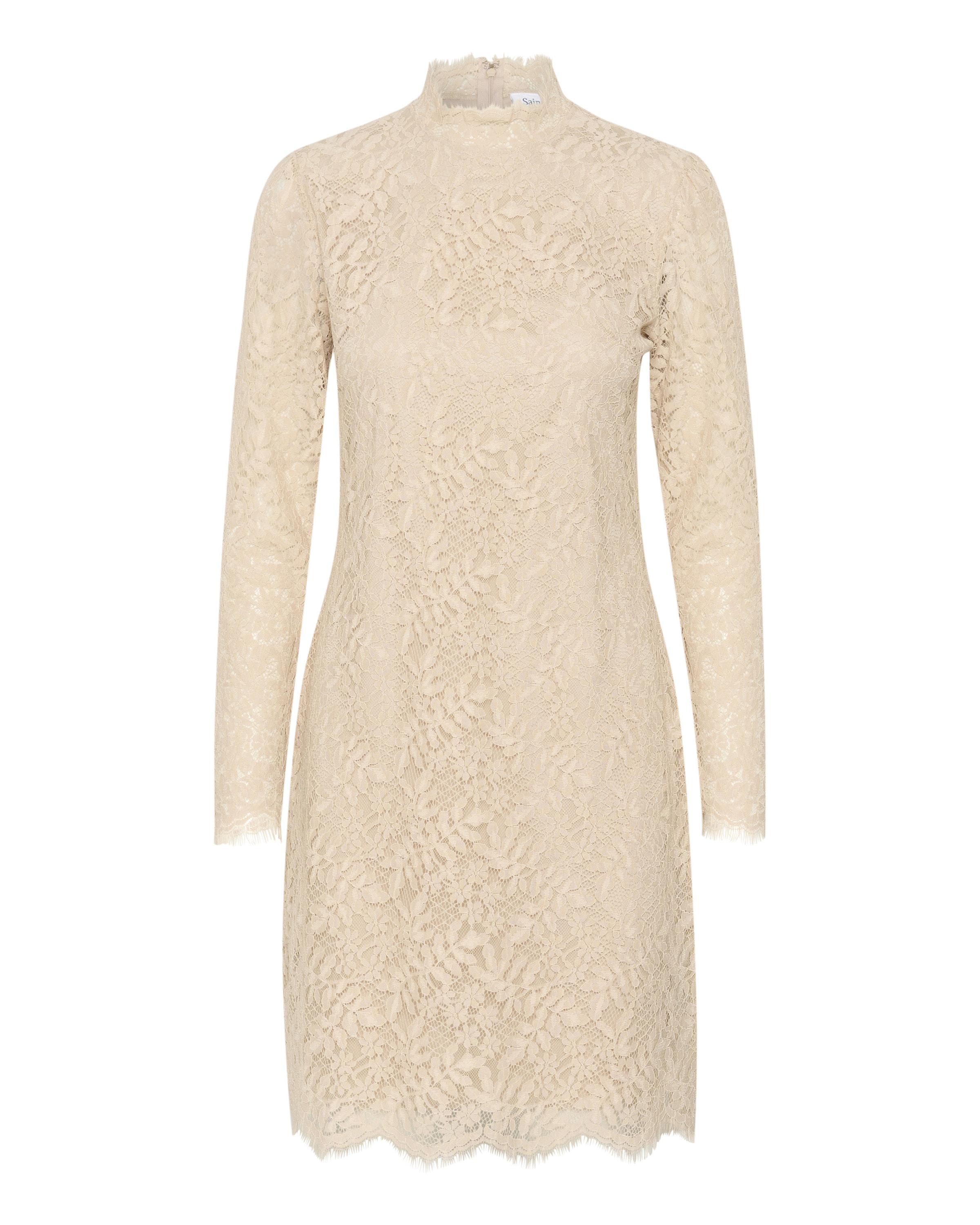 SAINT TROPEZ Dress 'Ganna' in Beige: front