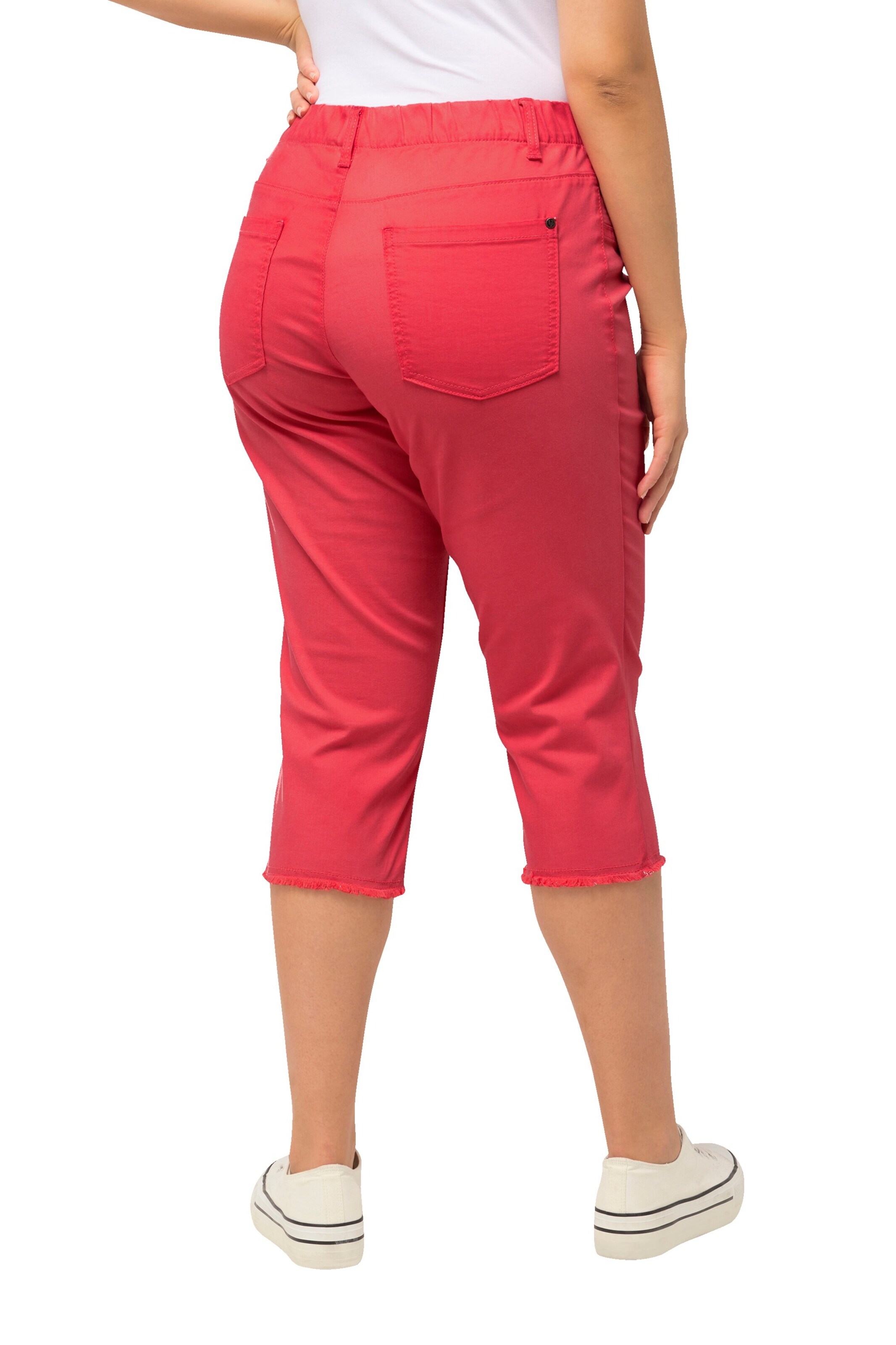 Ulla Popken Regular Broek in Rood