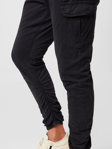 INDICODE JEANS Tapered Hose 'Lakeland' in Schwarz