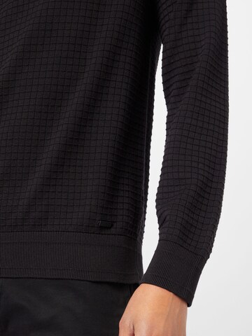 HUGO Пуловер 'Stoppo' в черно