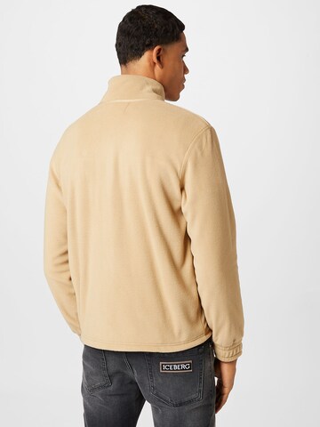 Calvin Klein Jeans Fleece jas in Beige