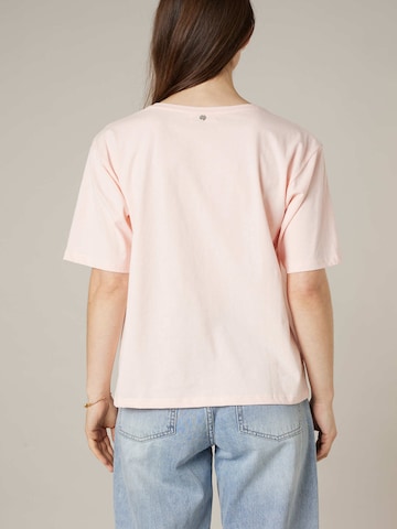 T-shirt 'ALBANE' Deeluxe en rose