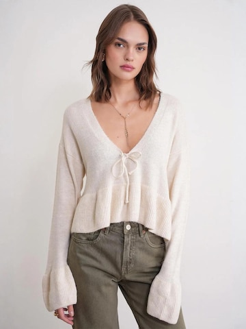 MixRay Pullover 'Pullover'‌‌‌‌‌‌‌‌ in Beige: Vorderseite