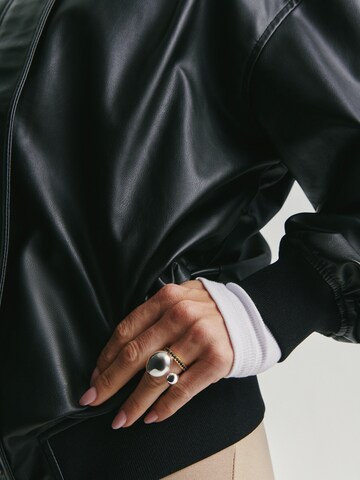 WÔNE STUDIOS Φθινοπωρινό και ανοιξιάτικο μπουφάν σε μαύρο