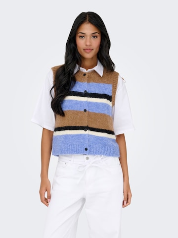 ONLY Pletená vesta 'ONLKALLIE' – hnědá: přední strana