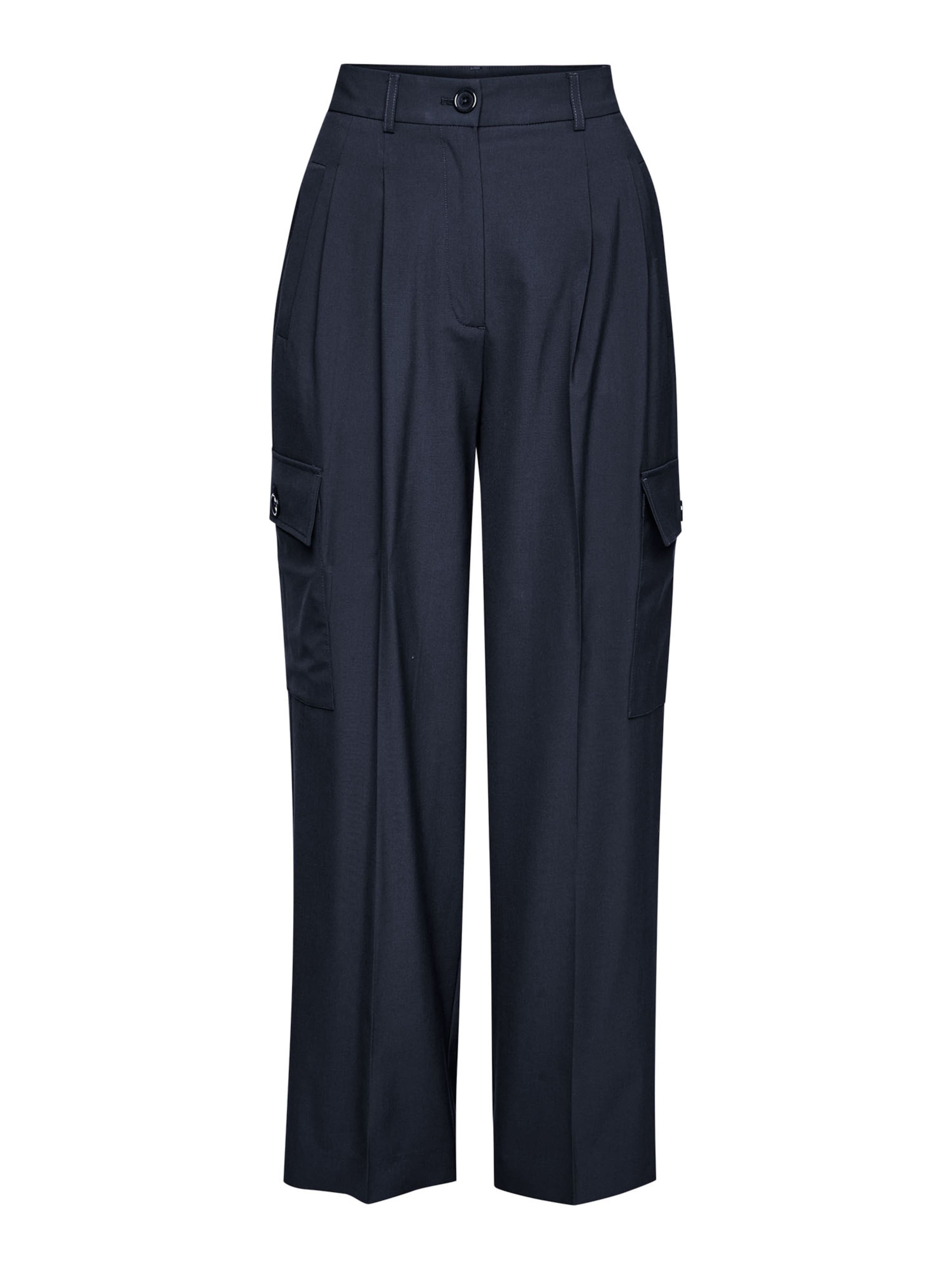 Rich & Royal Klapptaskutega püksid tumesinine, Tootevaade