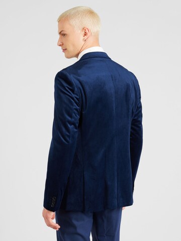 Matinique Regular fit Colbert 'George' in Blauw