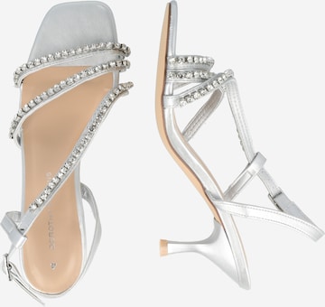 Dorothy Perkins Sandals 'Showcase Gracie' in Silver