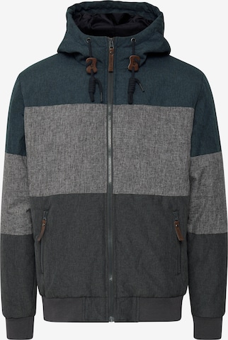 INDICODE JEANS Between-season jacket 'Hannibal' in Blue: front