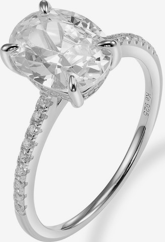 Pure Schmuck Ring 'Royal Spark Bridgerton' in Silber: Vorderseite