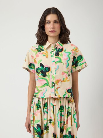 YAS Blouse in Gemengde kleuren: voorkant