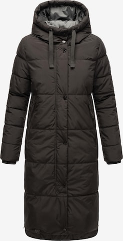 Manteau d’hiver 'Soranaa' MARIKOO en noir : devant