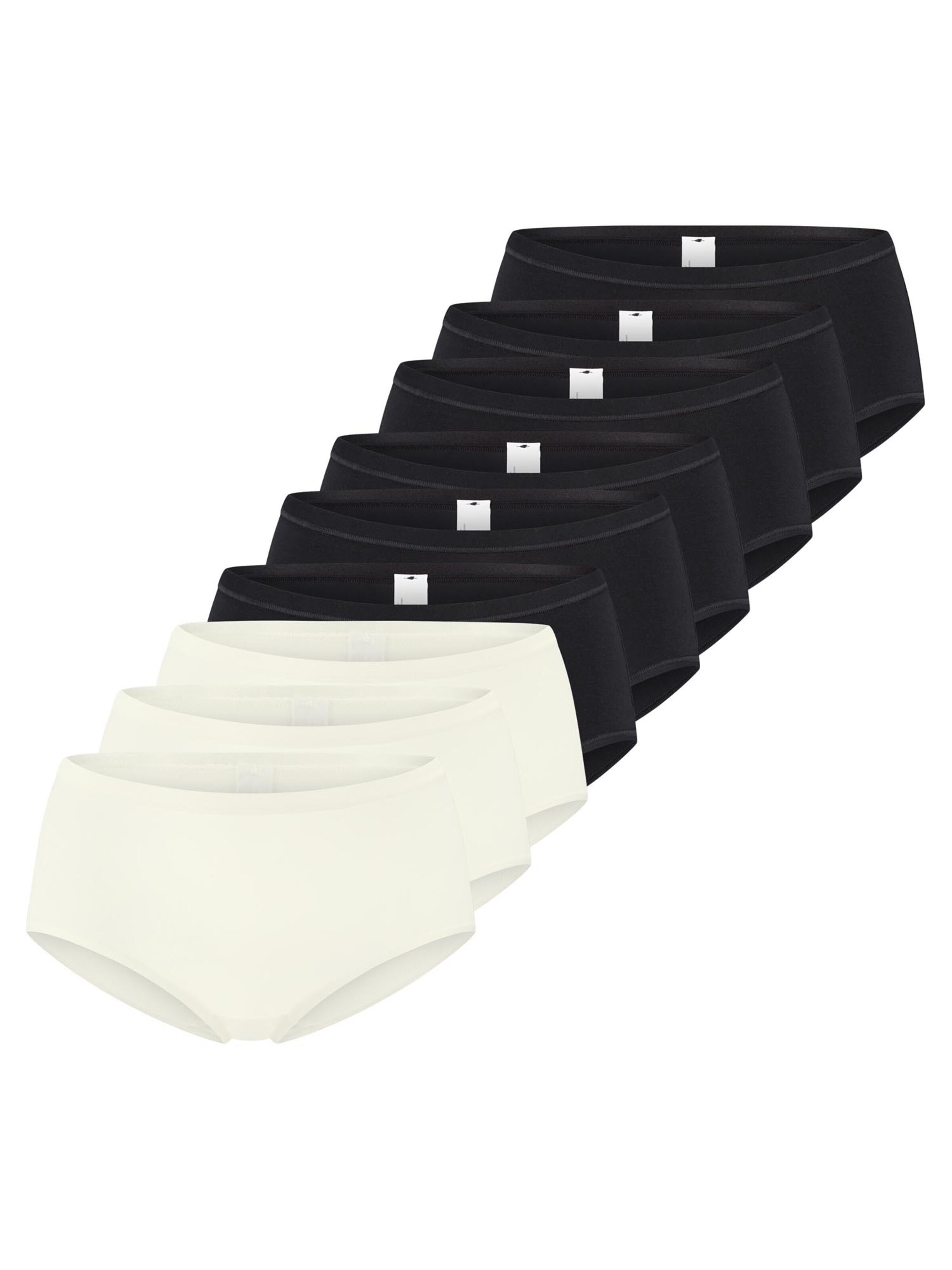 SLOGGI Slip 'GO Daily Cotton'‌‌‌‌‌‌‌‌‌‌ in Schwarz: Vorderseite