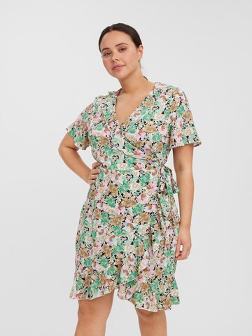 Vero Moda Curve - Vestido en verde: frente