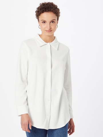 Chemisier 'Amelia' Gina Tricot en blanc : devant