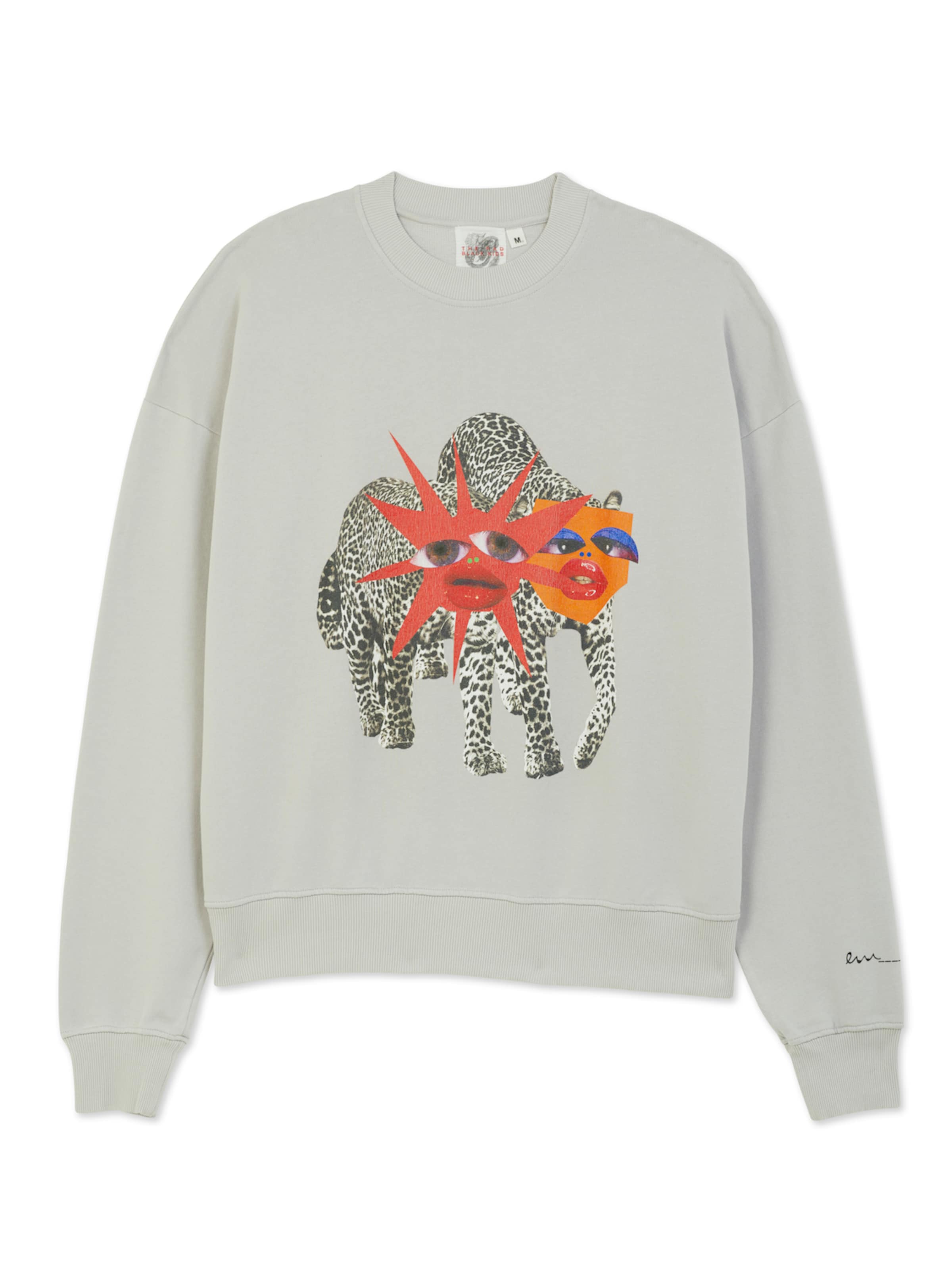 The Rad Black Kids - Sudadera en gris: frente