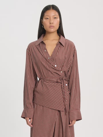 EDITED Blouse 'Lillith' in Rood: voorkant