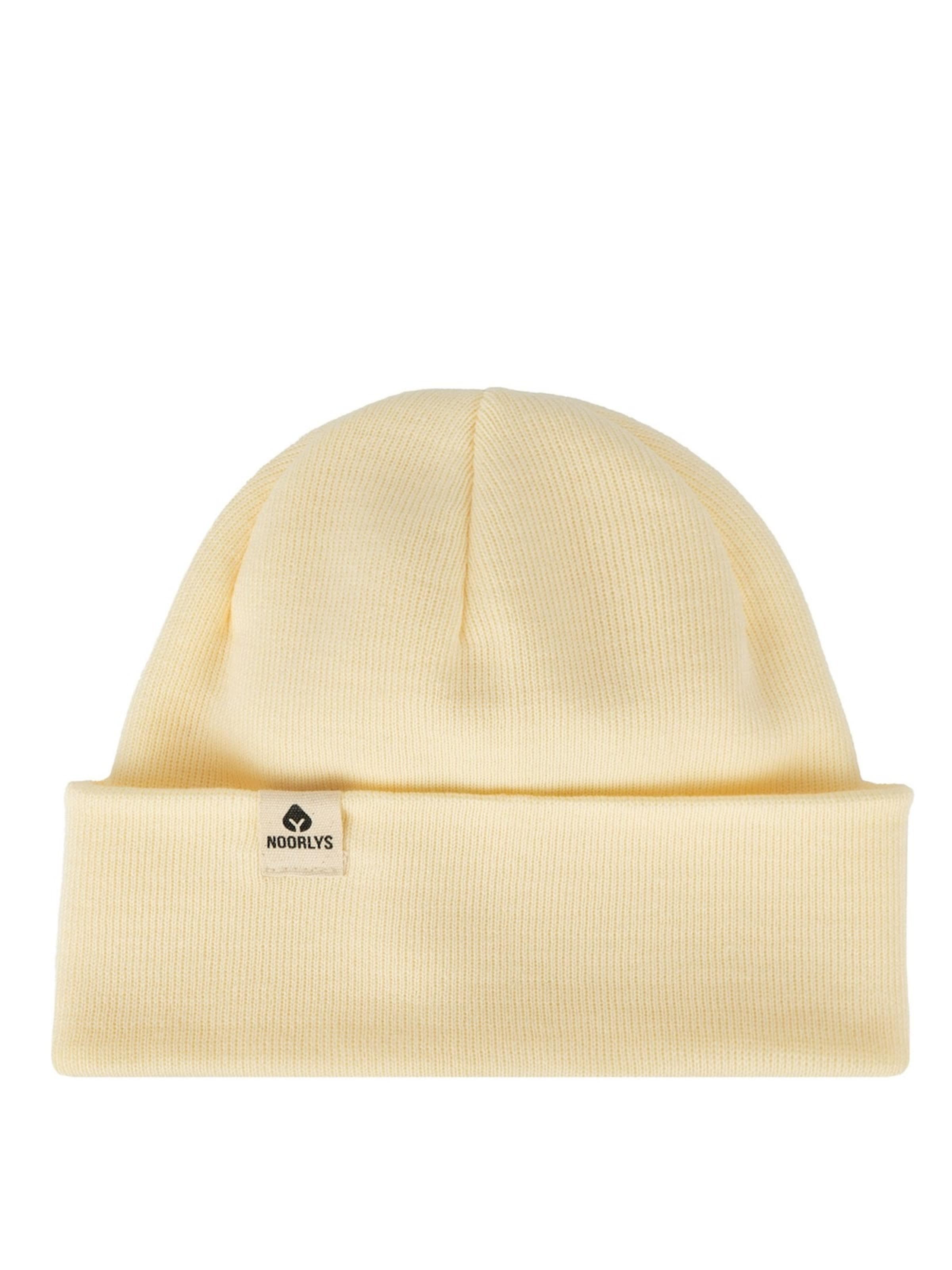 NOORLYS Beanie 'FRITZI' in White: front