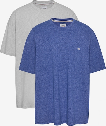 Tommy Jeans Plus Shirt in Blauw: voorkant