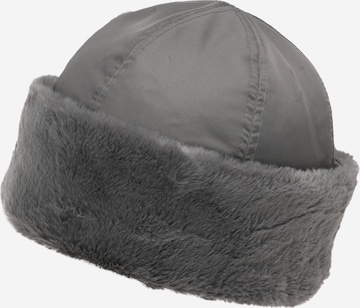 WEEKDAY Mütze in Grau: Vorderseite
