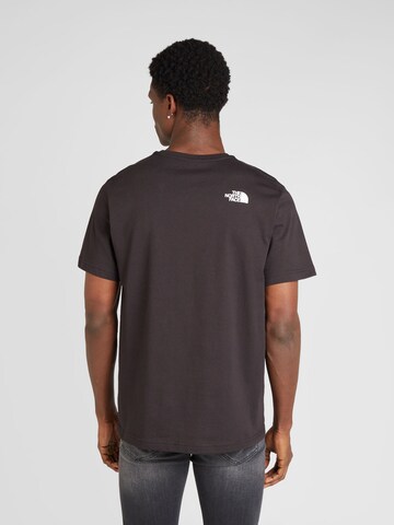 THE NORTH FACE T-Shirt 'WOODCUT DOME' in Schwarz