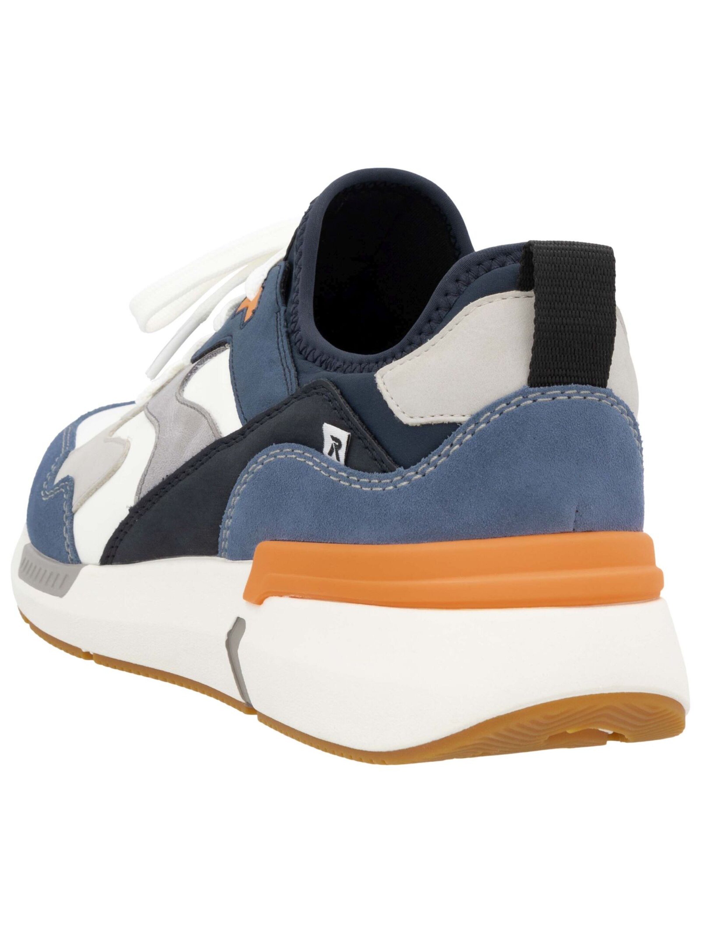 Baskets basses Rieker en bleu