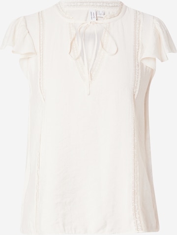 VERO MODA - Blusa 'KATINKA' em bege: frente