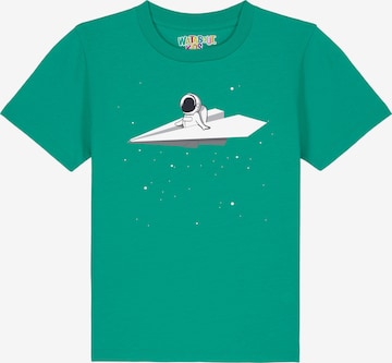 T-Shirt 'Fly Me To The Moon' watabout.kids en vert : devant