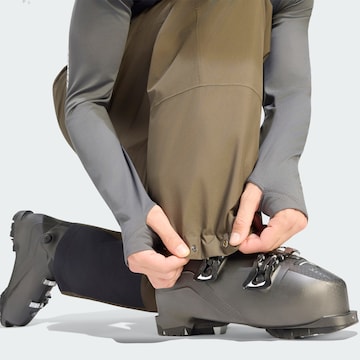 ADIDAS TERREX Normální Outdoorové kalhoty – zelená