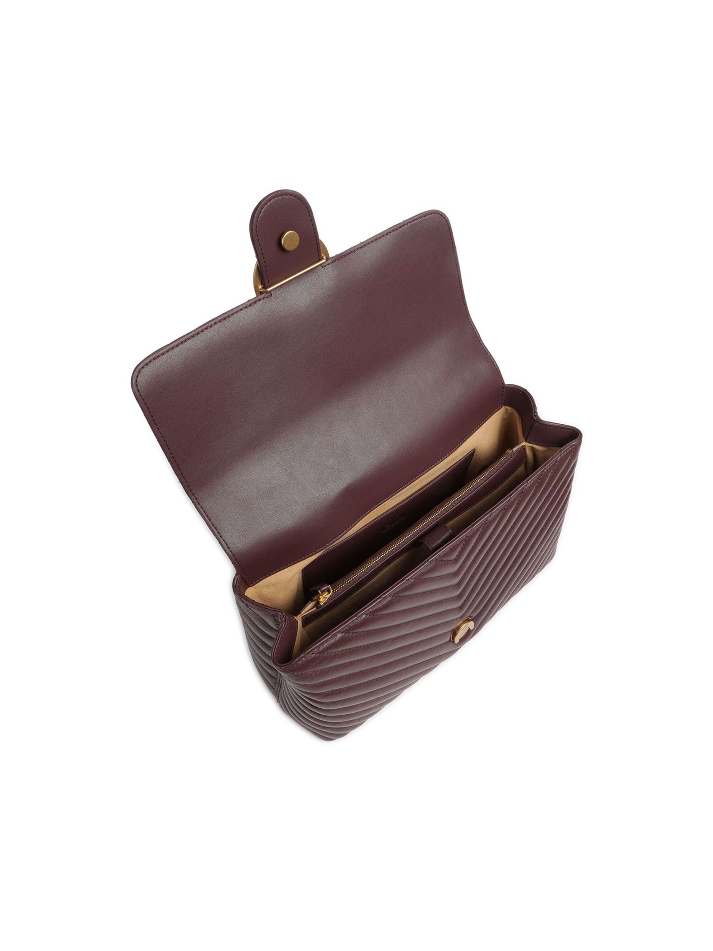 Borsa a mano di PINKO in marrone