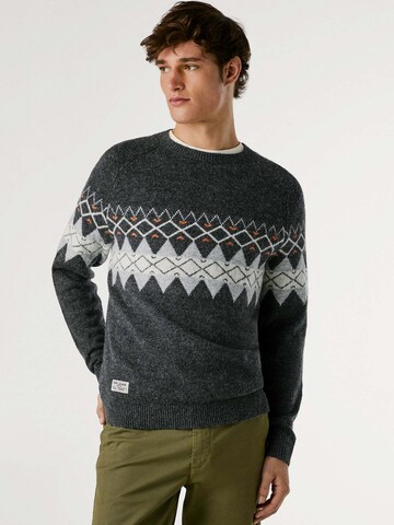Pepe Jeans Sweater 'Presley' in Grey: front